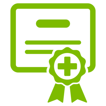 pngtree medical certificate icon medal png image 10874465
